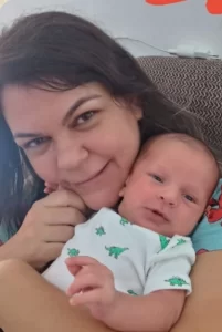 Suelen: Mãe do Davi